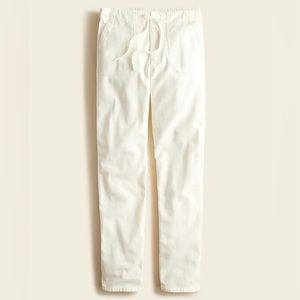 J. Crew Tie Waist Camp Pant